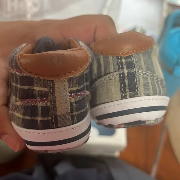 Polo Ralph Lauren baby boy shoes size 2 - Picture 4 of 6